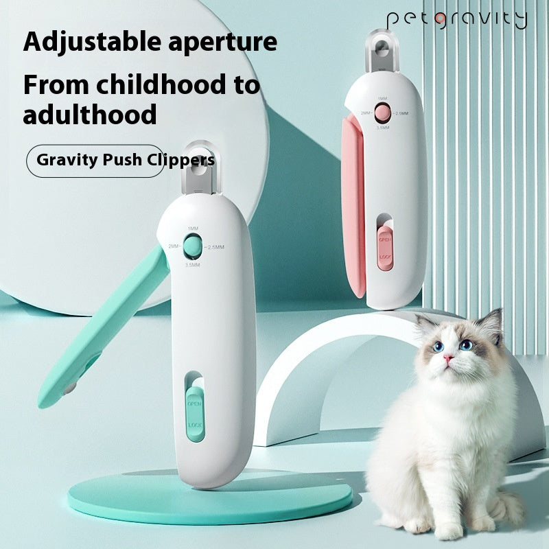 Cat Nail Scissors With Gravity Push Scissors — image 1 of 10