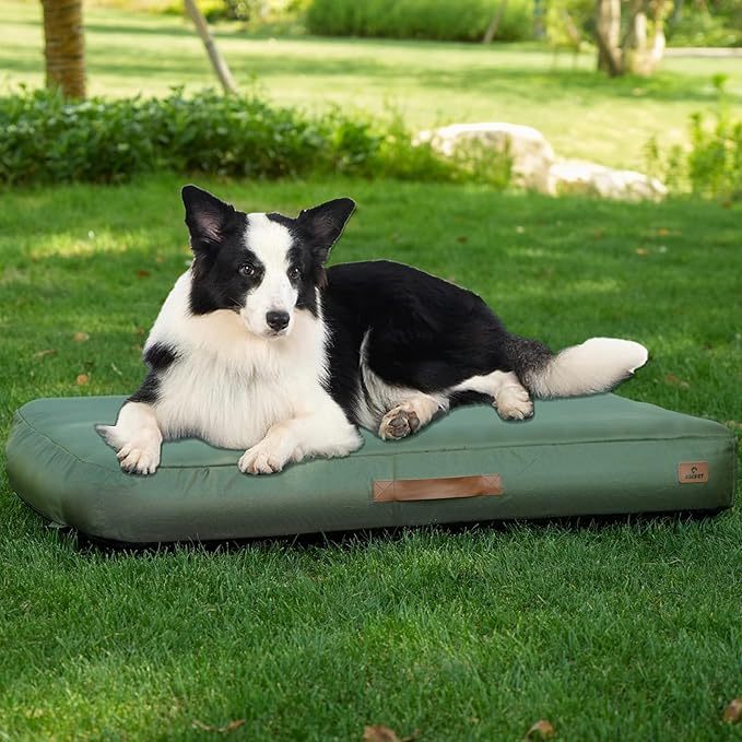 Medium Dog Outdoor Removable And Washable Inflatable Waterproof And Non-slip Dog Bed Summer Pet Travel Mat — image 1 of 11