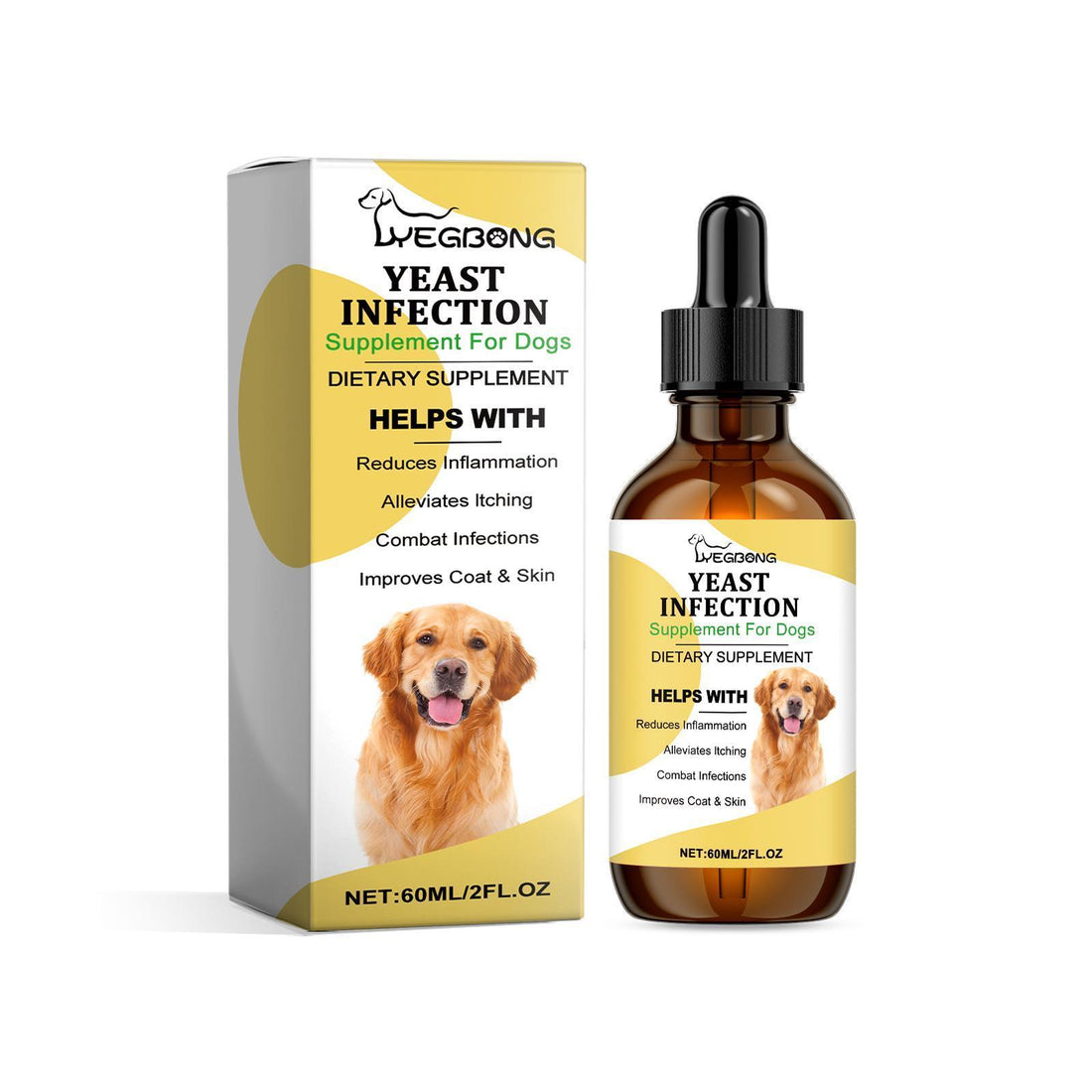 Yebang Pet Herbal Supplement Herbal Yeast Supplement For Soothing Pet Skin Care — image 1 of 10