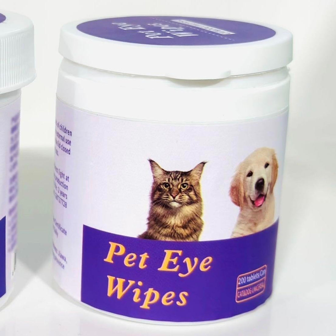 Pet Eye Wipes, 200 Wipes  Can Pet Eye CleaningWipes, Tear Stain Removing Wipe, Pet Eye Wipesfor Dogs And Cats, Pets Eye Wipes, Pet Suppliesgentle — image 1 of 10