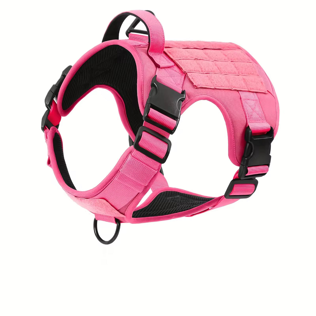 Tactical Pet Chest Service Dog Harness Vest Adjustable Reflective Dog Harness Metal Buckle Hiking Training — image 1 of 11