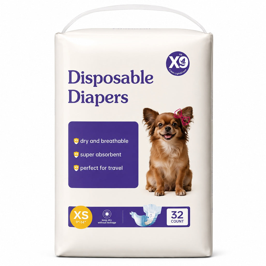 Disposable Female Dog Diapers — image 1 of 10